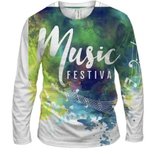 Чоловічий 3D лонгслів Music Festival (2)