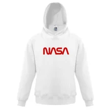 Детская толстовка NASA Worm logo