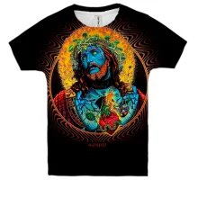 Дитяча 3D футболка Blue Jesus art.