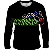 Мужской 3D лонгслив Neon strike