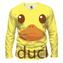 Чоловічий 3D лонгслів Duck