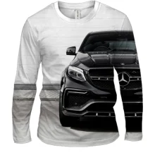 Мужской 3D лонгслив Mercedes Benz GLE