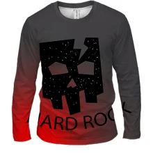 Мужской 3D лонгслив Hard Rock 2