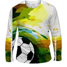 Мужской 3D лонгслив Football Art