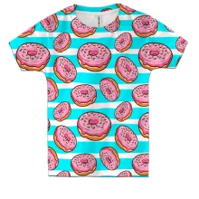 Детская 3D футболка Donut pattern