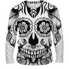 Мужской 3D лонгслив Skull Graphic Art