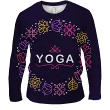 Чоловічий 3D лонгслів YOGA