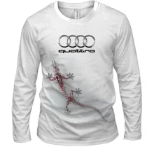 Мужской 3D лонгслив Audi Quattro