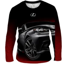Мужской 3D лонгслив Lexus
