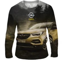 Мужской 3D лонгслив Opel Grandland X