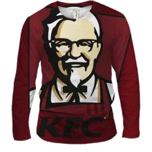 Чоловічий 3D лонгслів KFC