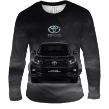 Мужской 3D лонгслив Toyota Prado