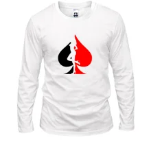 Лонгслив Poker Girl