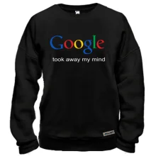 Свитшот Google took away my mind