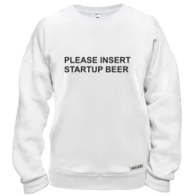 Свитшот Insert Beer