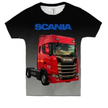Детская 3D футболка Scania (2)