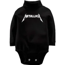 Детское боди с длинным рукавом Metallica