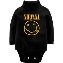 Детское боди с длинным рукавом Nirvana