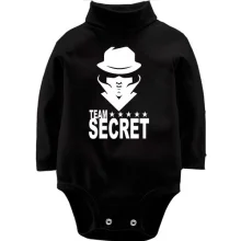 Дитяче боді з довгим рукавом Team Secret