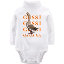 Дитяче боді з довгим рукавом GUSSI Ga-Ga-Ga