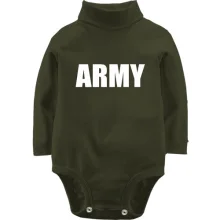 Дитяче боді з довгим рукавом ARMY (Армія)