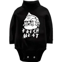 Детское боди с длинным рукавом Fresh meat