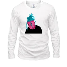 Лонгслів Morgenstern fan artaMorgenstern with blue dreadlocks art