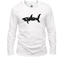 Лонгслив Shark word