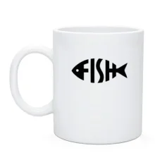 Чашка Fish Word