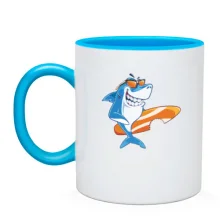 Чашка Shark Surfer