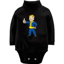 Детское боди с длинным рукавом fallout boy