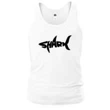 Мужская майка Shark word