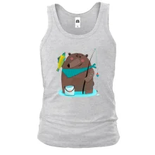 Мужская майка Bear fisher