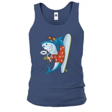 Мужская майка Shark Hipster