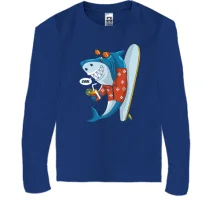 Дитячий лонгслів Shark Hipster