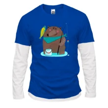 Комбінований лонгслів Bear fisher