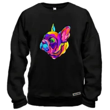 Свитшот Dog multicolor art