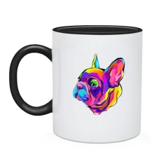 Чашка Dog multicolor art
