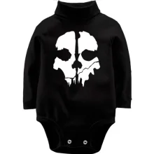 Детское боди с длинным рукавом CoD Ghosts (Skull)