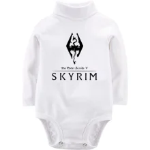 Детское боди с длинным рукавом The Elder Scrolls V: Skyrim