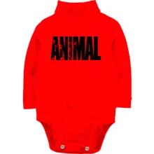 Детское боди с длинным рукавом Animal Stak
