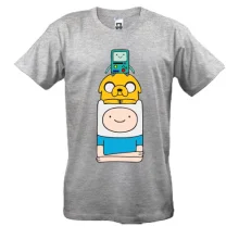 Футболка Adventure time pyramid
