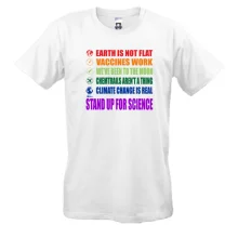 Футболка Stand up for science