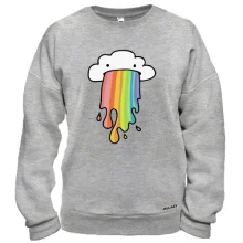 Свитшот Rainbow cloud