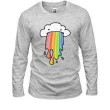 Лонгслив Rainbow cloud