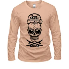 Лонгслив Skull skateboard team
