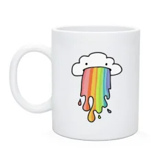 Чашка Rainbow cloud