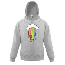 Детская толстовка Rainbow cloud