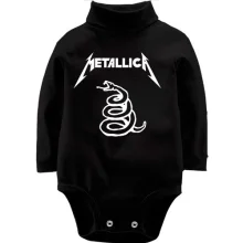 Детское боди с длинным рукавом Metallica - The Black Album
