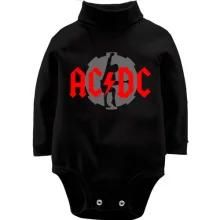 Детское боди с длинным рукавом AC/DC angus young